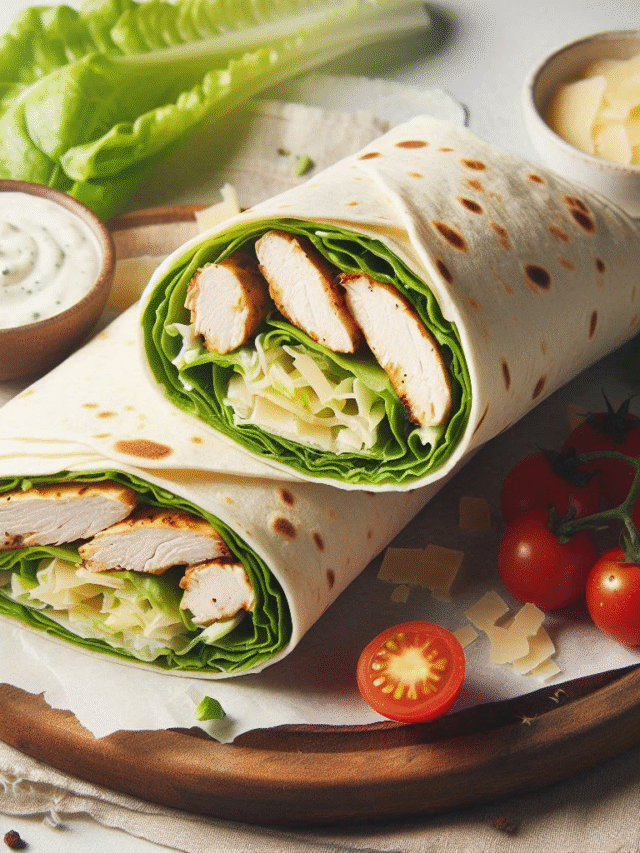 Chicken Caesar Wraps Recipe